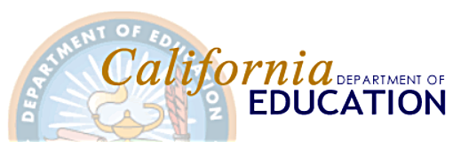 Link to the California Department of Education